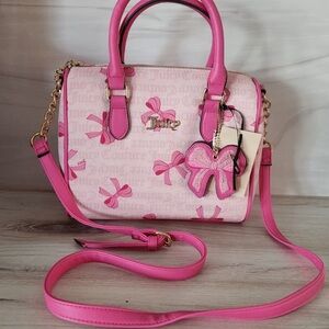 Juicy Couture Pink Bow Satchel